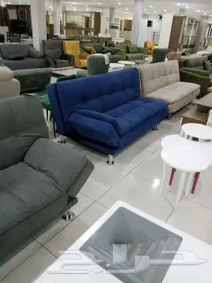 كنب طبي ثلاثية تفتح تصبح سرير وكراسي مساج واسترخاء واطقم كنب 5