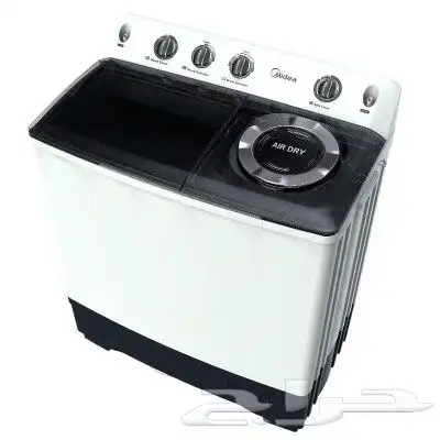 غسالة ميديا   حوضين   14 كجم غسيل و 10 كجم تجفيف 0