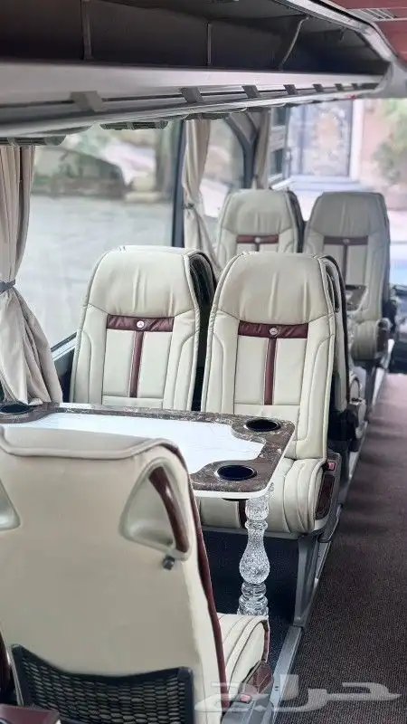 ايجار حافلات مع سائق vip- حافلات نقل موظفين- استقبال وفود 6