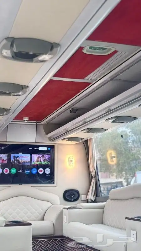 ايجار حافلات مع سائق vip- حافلات نقل موظفين- استقبال وفود 5