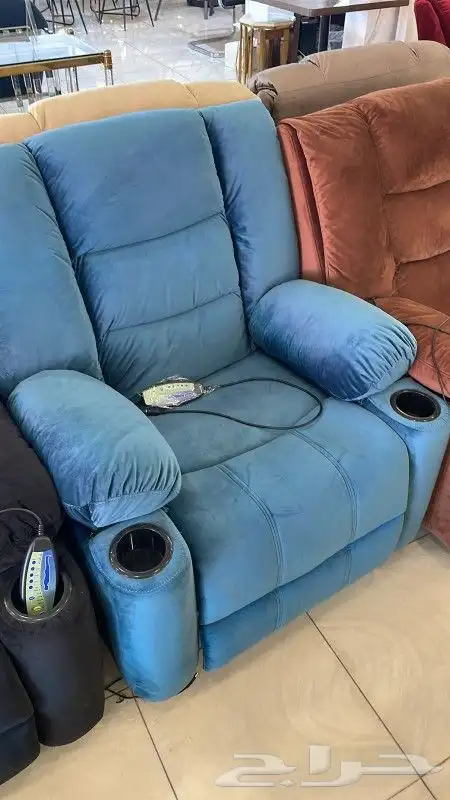 كنب طبي ثلاثية تفتح تصبح سرير وكراسي مساج واسترخاء واطقم كنب 23