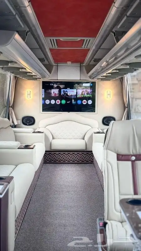 ايجار حافلات مع سائق vip- حافلات نقل موظفين- استقبال وفود 9