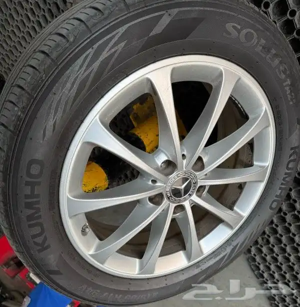 جنوط مرسيدس 2021 مع كفرات كومو اخو الجديد 0