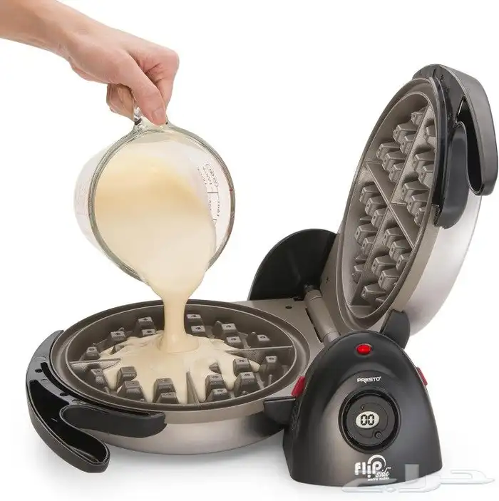 بريستو صانعة الوافل البلجيكي Presto Belgian Waffle 4