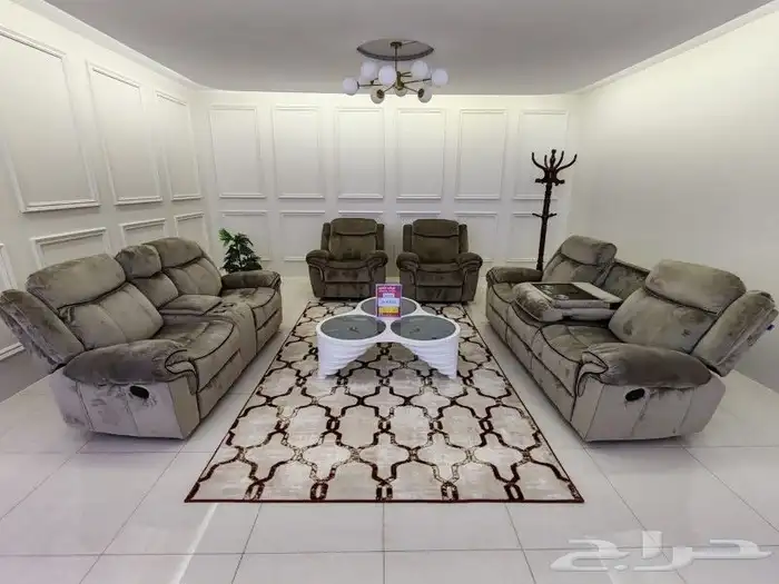 كنب طبي ثلاثية تفتح تصبح سرير وكراسي مساج واسترخاء واطقم كنب 32