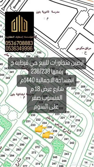 اراضي للبيييع باسعار منااسبه ومناسيب ممتازه 5