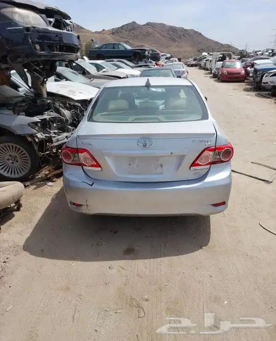 متوفر قطع غيار سياره تايوتا كورلا من2006الي 2015 2
