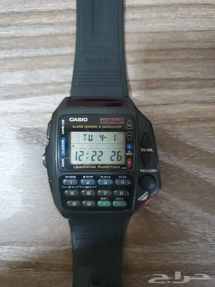 ساعه كاسيو النادره الريموت كنترول 1