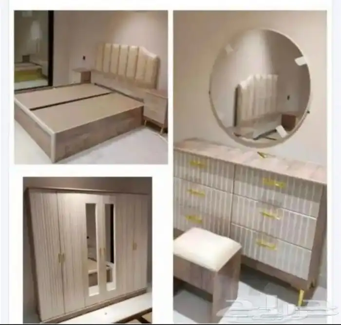 غرف نوم وطني جديد مع تقسيط تابي او تمارا توصيل وتركيب في نفس 3