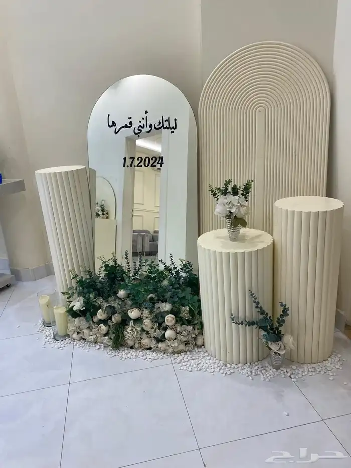 يوجد لدينا كراسي طاولات طعام كوشه خيام مداخل قهوجي صبابين 1