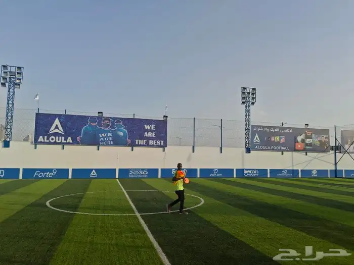 تسوير المشاريع تركيب بنر 7