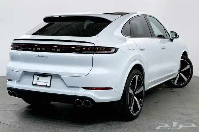 سيارة بورش كايين ابيض Porsche Cayenne AWD SUV موديل 2024 4