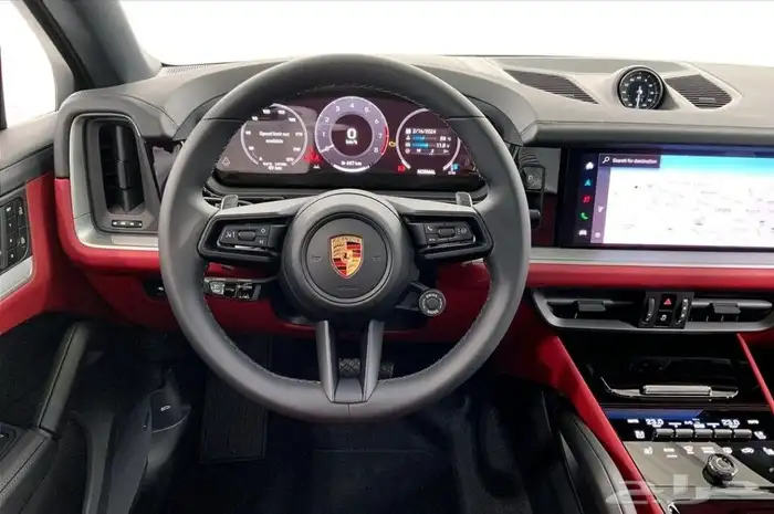 سيارة بورش كايين ابيض Porsche Cayenne AWD SUV موديل 2024 14