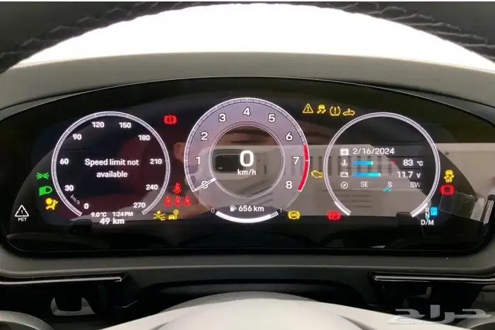 سيارة بورش كايين ابيض Porsche Cayenne AWD SUV موديل 2024 20