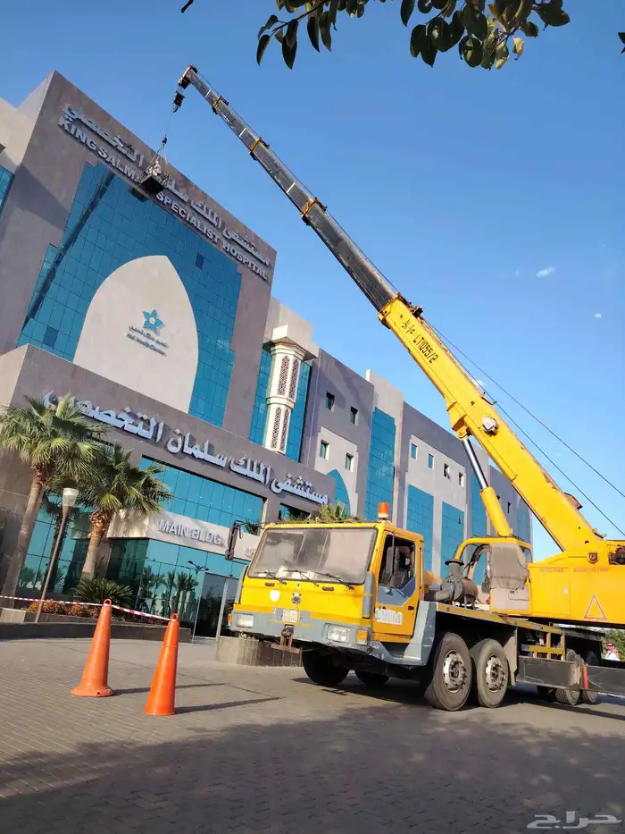إيجار كرينات في منطقة حائل وضواحيها 100طن 50 طن 25 طن 7 طن 0
