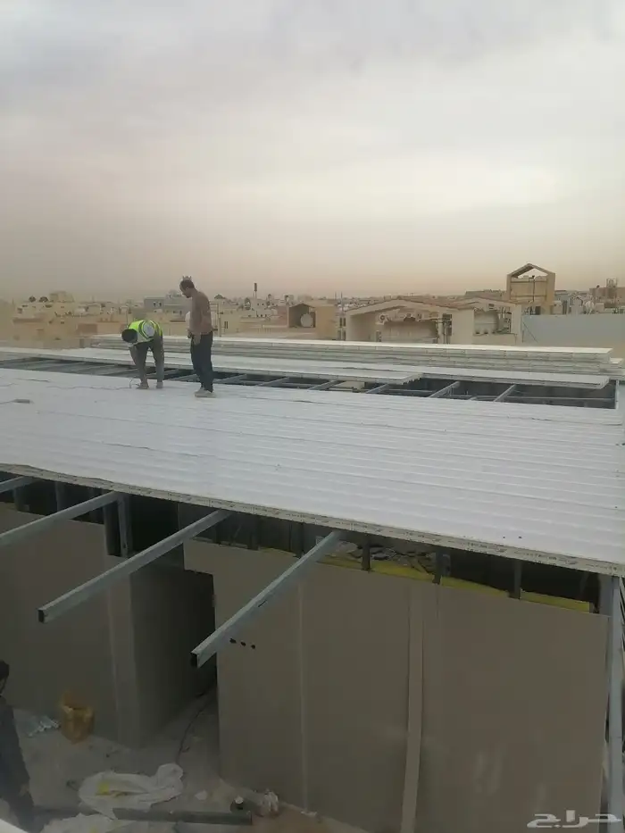 تركيب سندويش بانل سندويش بانل بناء ملاحق ترميم مباني 8
