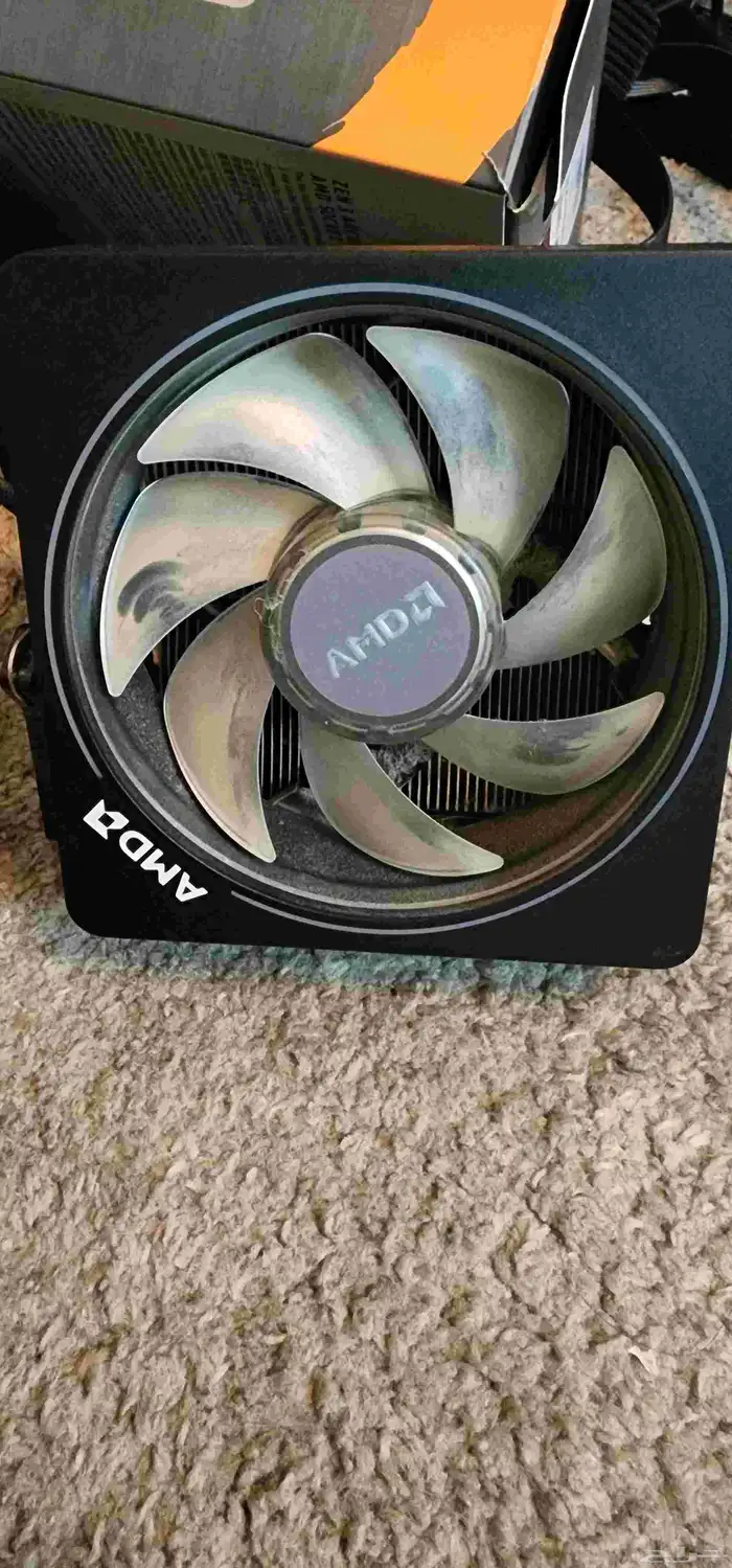 قطع PC كمبيوتر مستعمل معالج رايزن5600x مذربورد كرت رامات كيس 6