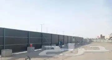 مقاول تسوير اراضي حكومية واعمال قطاع خاص  تسوير  مشاريع  خشب 4