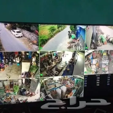 توريد وتركيب كاميرات مراقبة وانتركم وسنترال 9