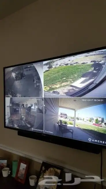 توريد وتركيب كاميرات مراقبة وانتركم وسنترال 7