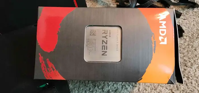 قطع PC كمبيوتر مستعمل معالج رايزن5600x مذربورد كرت رامات كيس 3