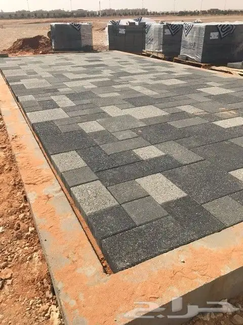 تركيب بلدوره وانترلوك 8