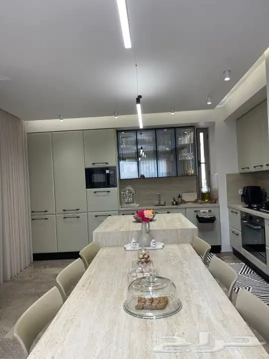 تفصيل مطابخ خشب ودواليب ملابس ومطابخ صاج والمنيوم ورخام 5