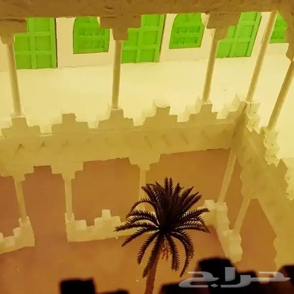 مجسم قصر المربع 7