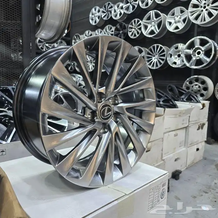 جنوط لكزس 350 اي اس 2025 مقاس 18 المراوح من شركه كوبي ستار 1