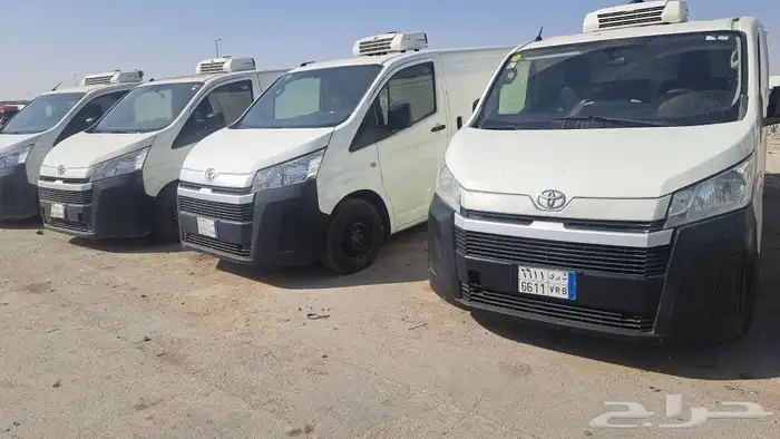 تويوتا هايس ثلاجة إيجار فقط شركات فقط 4