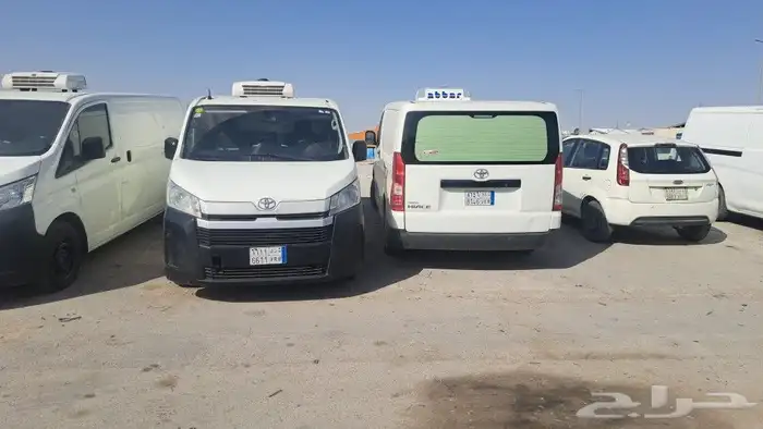 تويوتا هايس ثلاجة إيجار فقط شركات فقط 3