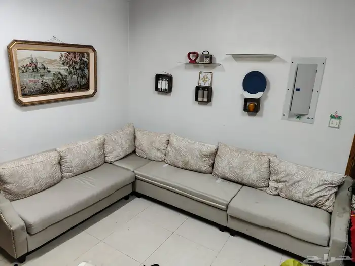 كنب زاوية شكل L 0