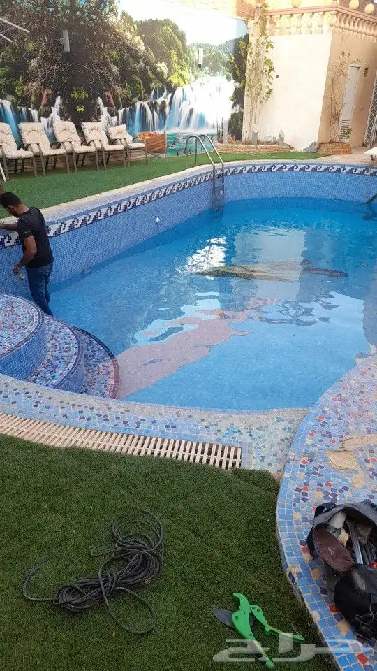صيانة مسابح انشاء مسابح عزل مسابح كشف تسريب مسابح مع إلاصلاح 18