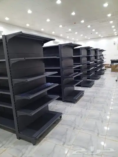 رفوف سوبرات صيدليات تخزين منازل كاشير محاسب جميع انواع الرفو 5
