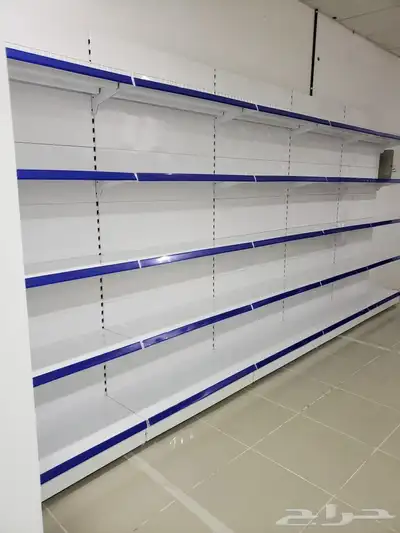 رفوف سوبرات صيدليات تخزين منازل كاشير محاسب جميع انواع الرفو 3