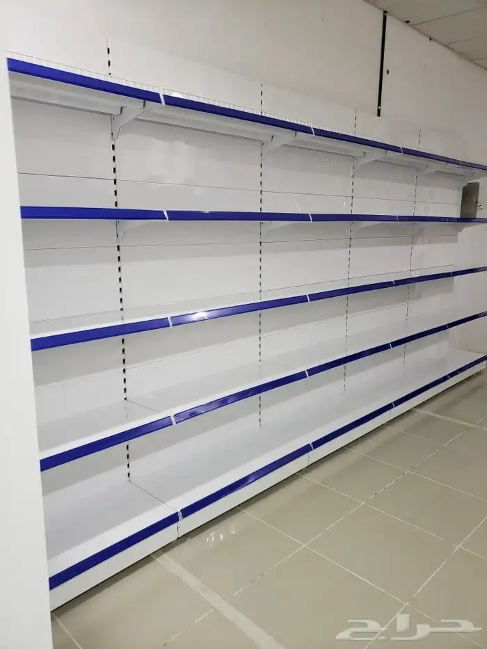 رفوف سوبرات صيدليات تخزين منازل كاشير محاسب جميع انواع الرفو 3