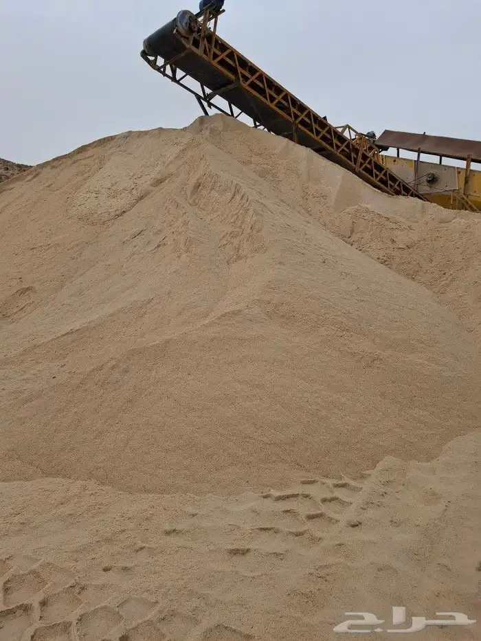 بحص ابيض ورمل ابيض واحمر وصبيز واسفلت 3