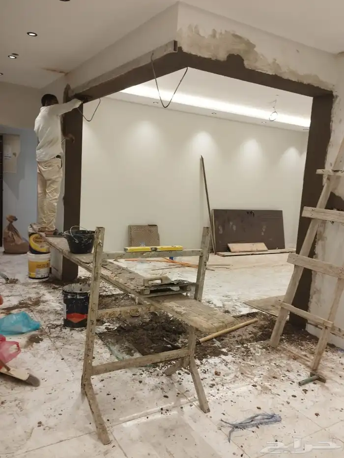 تكسير وتراميم ولياسه قص جدران فتح أبواب شبابيك تركيب بلاط 5