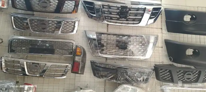 قطع وترهيم نيسان باترول فتك صدامات رفارف لحيه شمعات شبك خطوط 3