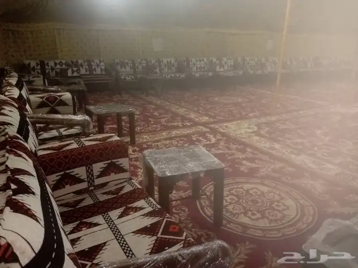 تاجير مخيمات وبيوت شعر ابيض واسود وخيام اربيه اناره كهرب كرا 4