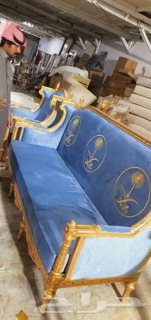كنب كلاسيكي مجلس تفصيل حسب الطلب فى الصناعية خميس مشيط ابو م 3
