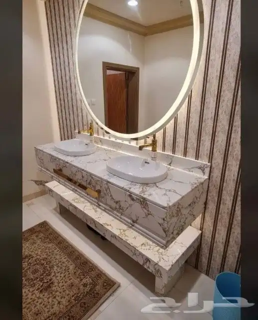 مغاسل رخاميه صناعي وطبيعي 9