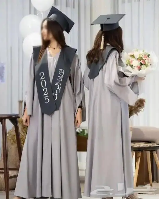 عبايات تخرج 2025 تفصيل عالي الجوده  تطريز 4