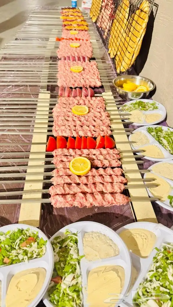 معلم مشويات خارجي مشاوي خارجية شوي شواي شواء دوار السعادة 1