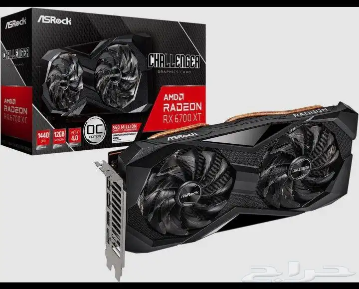 كرت شاشة rx6700xt 12vram 0