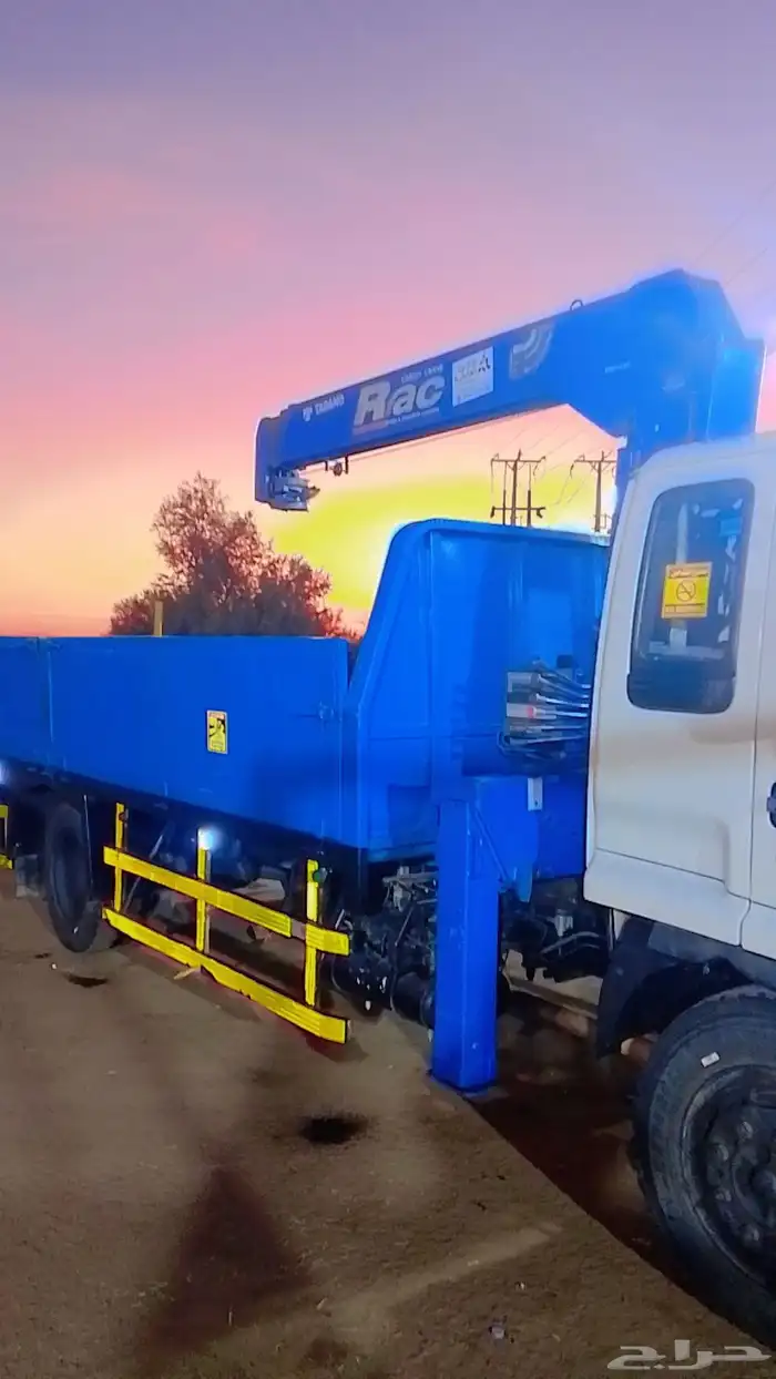 يواجد لدينا ونش سطحه وا كرينات نقل عام دخل القصيم وا خراجه 6