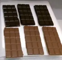شوكولاته دارك وشوكولاته بالحليب بلجيكية فاخرة 0