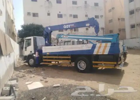 بوم تراك 10طن و7طن و5طن للاجار الشهري واليومي في تبوك ونيوم 4