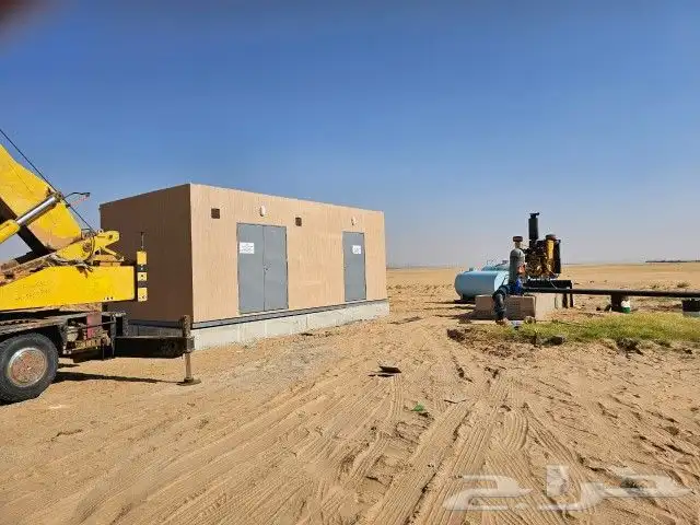 نقل بركسات غرف جاهزه سطحه ونش 6