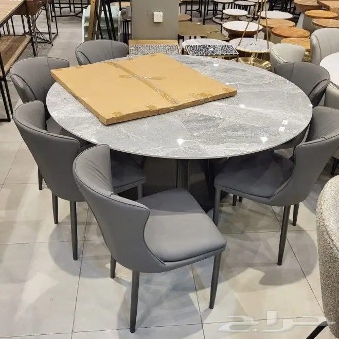طاولات طعام داريه طاولات طعام مربع 2